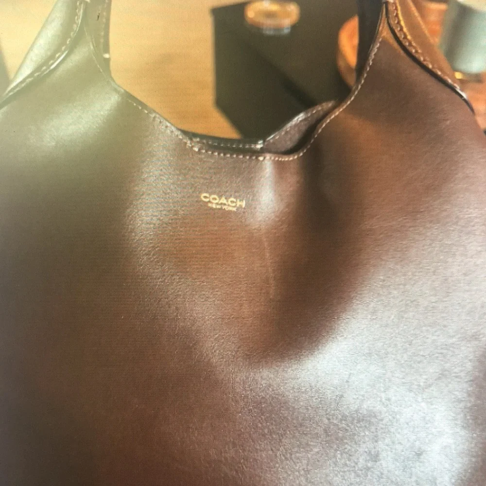 Coach Shoulder Bag Brooklyn 28 Maple - Picture 5 of 6